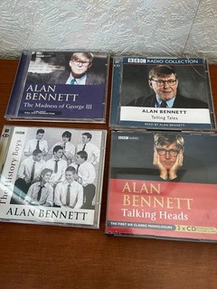 Audio CDs 4 Alan Bennett CDs Madness of King George/Telling Tales/History Boys/T