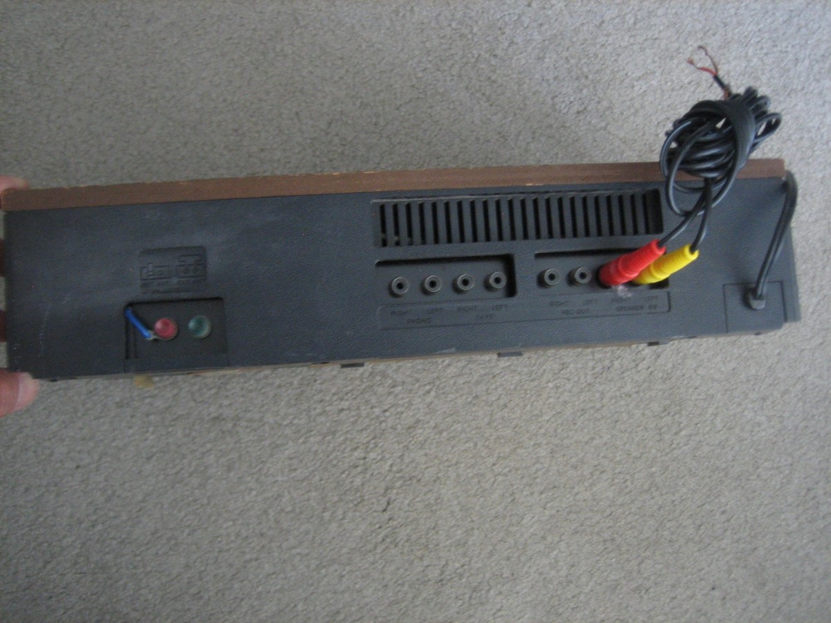 Vintage Wood 70s Panasonic RE-7412 FM AM Multiplex Stereo IC-FET