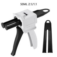50ml Dispensing Gun Kit Impression Mixing Dispensing Dispenser AB Gun 1:1/1:2 US