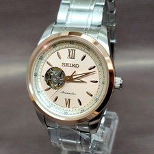 SEIKO SELECTION SCVE064 Automatic 42mm Stainless Steel Salmon Dial