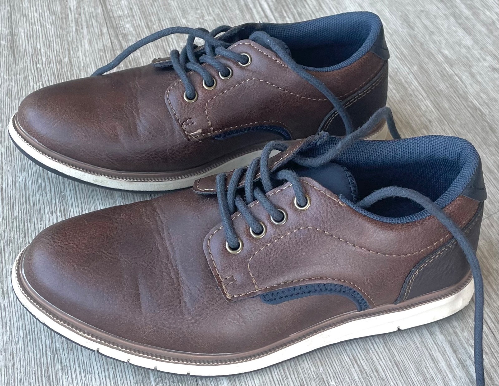 SAOLA Mix n. 6 scarpe Cole Oxford da ragazzo in pelle taglia 1M