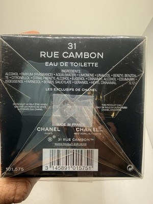 RARE CHANEL *31 RUE CAMBON* Eau de TOILLETTE 6.8 Oz 200ml SEALED