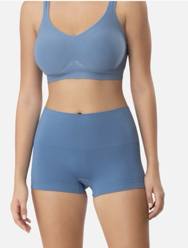 UNDEROUTFIT NUEVO CON ETIQUETAS Alisador en la Cintura Boyshort Coronet AZUL M. 330 Venta al por menor $24 Foto 3 de 4