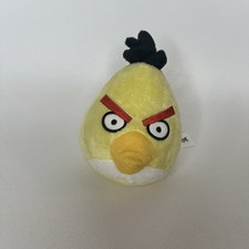 Angry Birds Yellow Bird Plush 5" Stuffed Animal 2010 Commonwealth No Sound