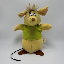 Vintage Walt Disney Co Cinderella Gus Plush Mouse 8" Stuffed Animal