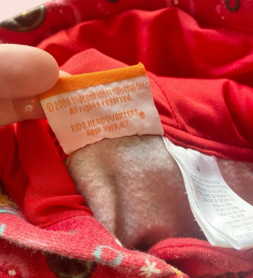 Chaqueta con capucha 2008 Y2K Dora The Explorer AOP talla 4 niños Foto 2 de 3