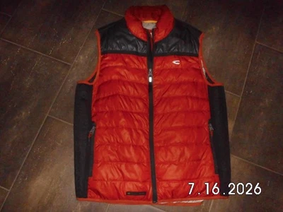 Weste von camel active Gr. XL, orange, schwarze Farbnuance,n top Outfit! - Bild 1 von 4