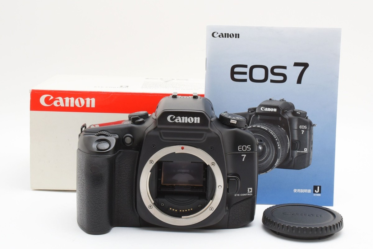 Canon EOS 7 EYE CONTROL 35mm Film Camera Body w/Box [Near Mint