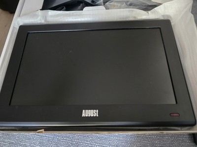 10'' Tragbar HD TV DVB-T2 MPEG4 H.265/HEVC LCD Fernseher August DA100D