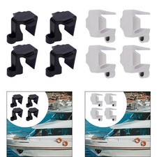 4Pcs Boat Fender Clips Boat Clips Nylon Yacht Hardware for Docking Boat Clips