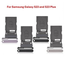 Single Sim Card Holder Tray Replacement OEM For Samsung Galaxy S23 / S23 Plus