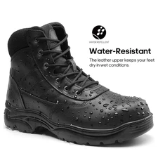 Men's Steel Toe Safety Boots Work Boots Ankle Industrial Boots