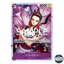 Nico Robin SR ST26-003 PURPLE/BLACK Monkey D Luffy One Piece Card Game Japanese