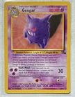 Wizards of the Coast Gengar Fossil 20/62 Rare 80 HP 1999 English Unlim