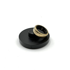 Oura Ring Gen 3 Horizon - Titanium - Size 07 - Gold - HEAVILY SCRATCHED