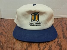Vintage Ciba Geigy Farmer Seed Co Mens Snapba...