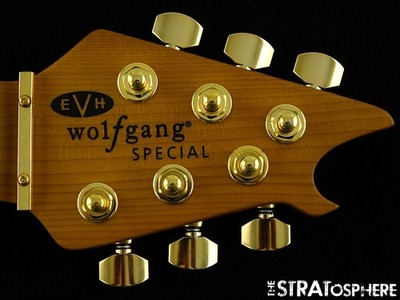 Eddie Van Halen EVH Wolfgang Special, NECK + TUNERS Baked Maple Compound.