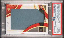 2022 Immaculate WWE Gable Steveson Rookie RC The Immaculate Standard /99 PSA 8