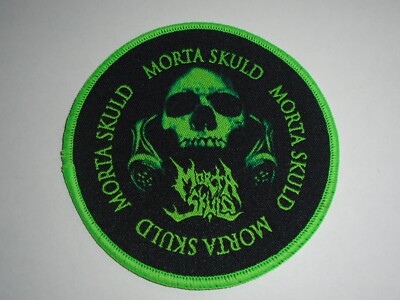 MORTA SKULD DEATH METAL WOVEN PATCH | eBay