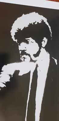Autocollant Mural Banane Style Pulp Fiction / Banksy - Sticker Déco - Pour Salon, Chambre, Bureau - Neuf