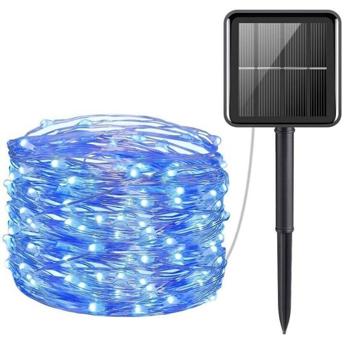 99FT 300LED 8 Modes Solar Fairy Lights Waterproof String Lights Garden Outdoor - Picture 3 of 16