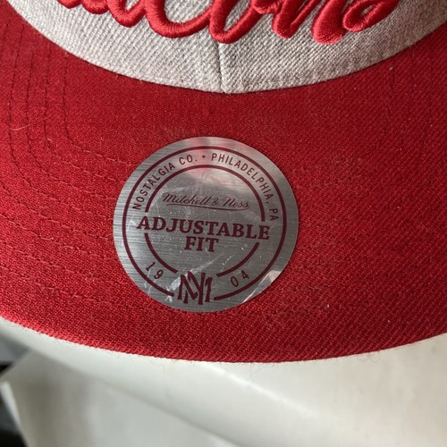 Mitchell & Ness Atlanta Falcons NFL Adjustable Cap Hat Pre Owned - Picture 2 of 10