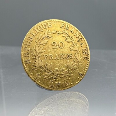1803 AN12 Napoleon Gold Coin France 20 Francs | eBay