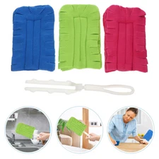 Set Duster Refills Reusable Refills Washable Replacement Duster Head With Handle