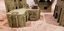 Single Level Corner Desert Building for 28mm Legion Sci-fi Tabletop Terrain