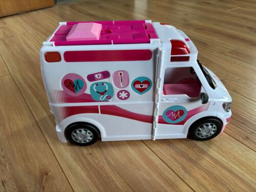 Barbie 2 in 1 Krankenwagen und Klinik Mattel FRM19, vollständig mit Anleitung - Bild 2 von 6
