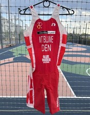 Denmark MT Blume swimming triathlon suit bib shorts shirt Newline Size 36/38
