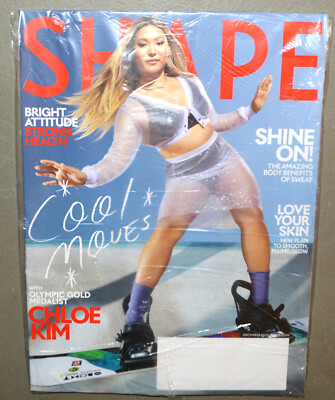 Shape magazine - December 2021 - Chloe Kim - Olympic Gold Medalist Snowboarder