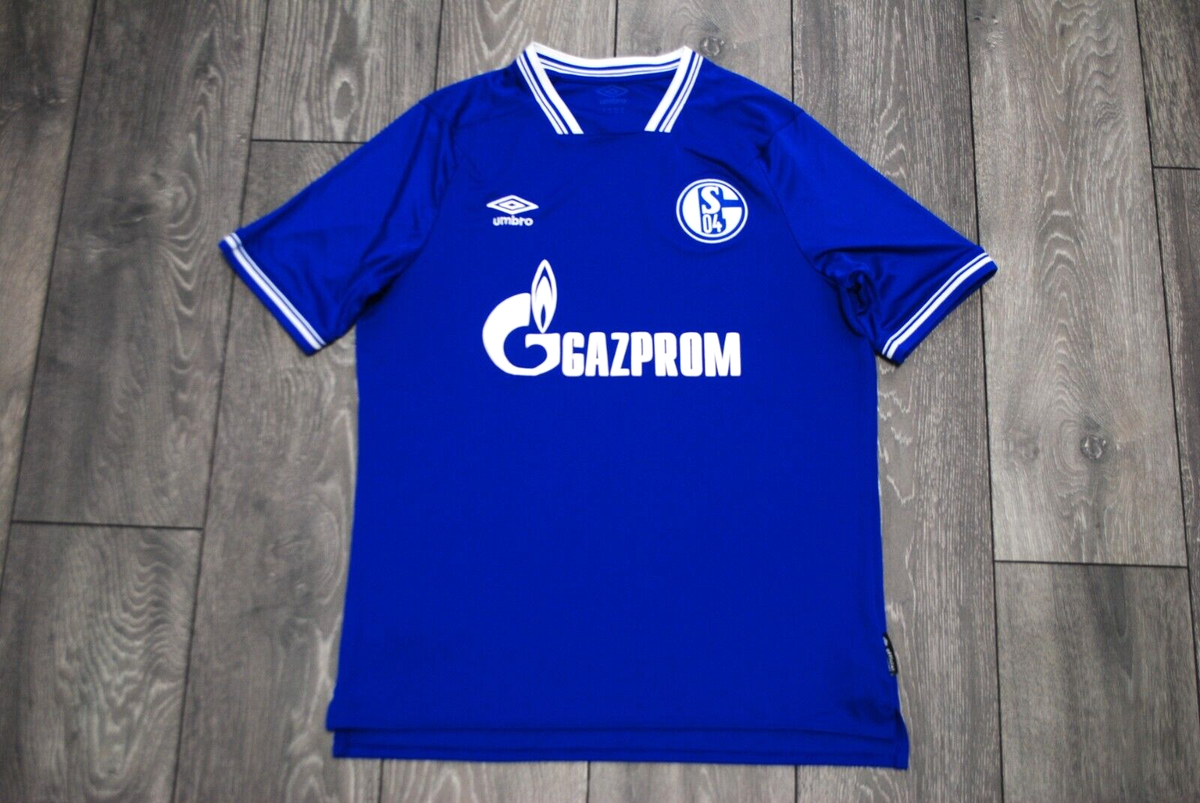 Maillot Domicile Schalke 04 2020/2021 Umbro, Homme Taille M, Bleu