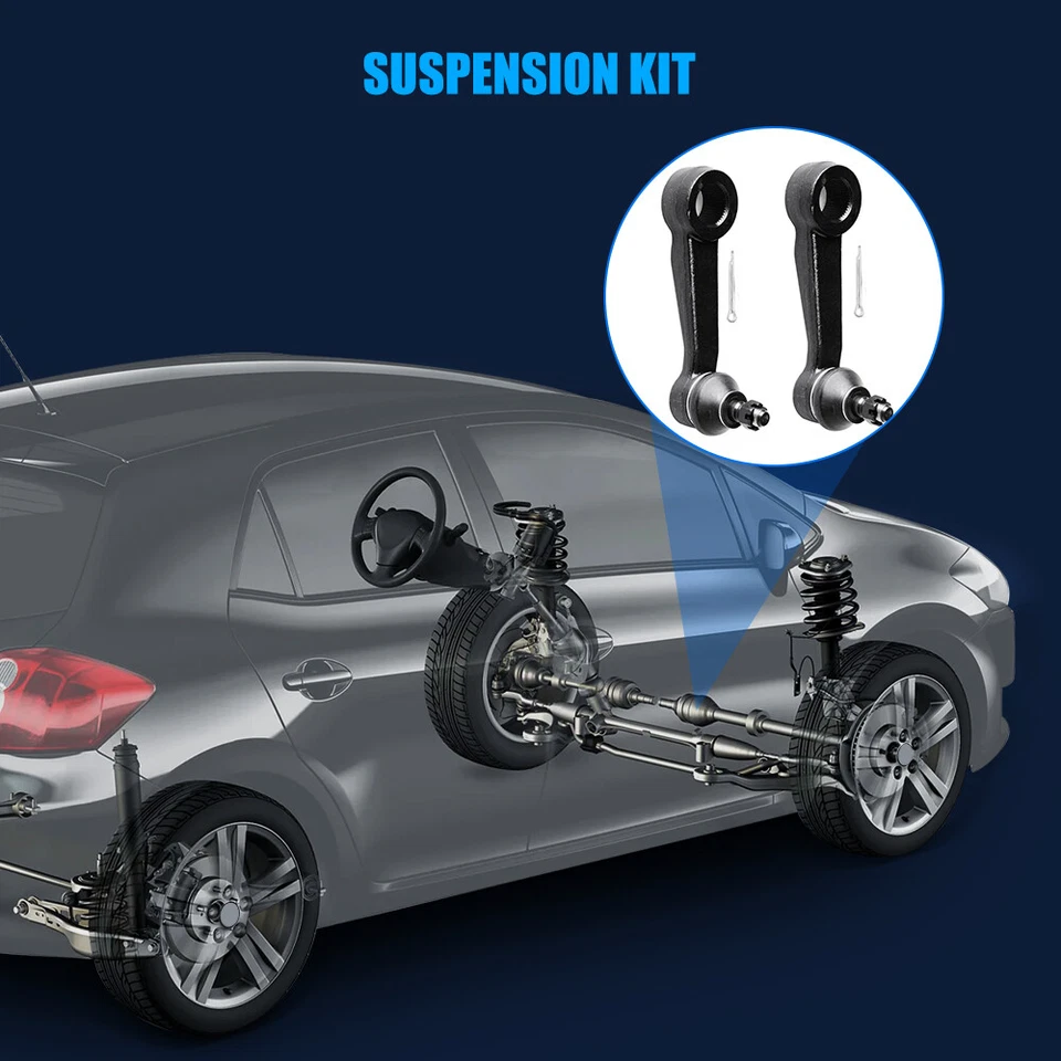 2pcs Suspension Front Pitman Arms Kit For 1991-1993 Mazda B2600 B2200 K9510 Foto 2 de 4