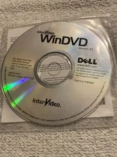 Sealed Dell InterVideo WinDVD Version 4.0 for Windows 98 Dell # 8T826