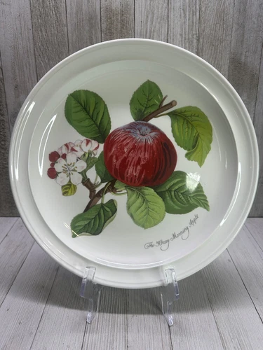 Vintage Portmeirion Pomona Salad Dessert Plate The Hoary Morning Apple 1982