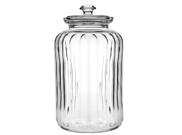 Vorratsdose Vorratsglas Bonboniere Aufbewahrung Keks Dose Glas BehäLter 2,5 L-image