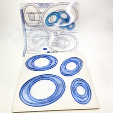 Creative Memories Cutting System Oval Patterns with template Scrapbooking USA a