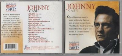Johnny Cash - Classic American Voices  (CD, Aug-2003, Direct Source)