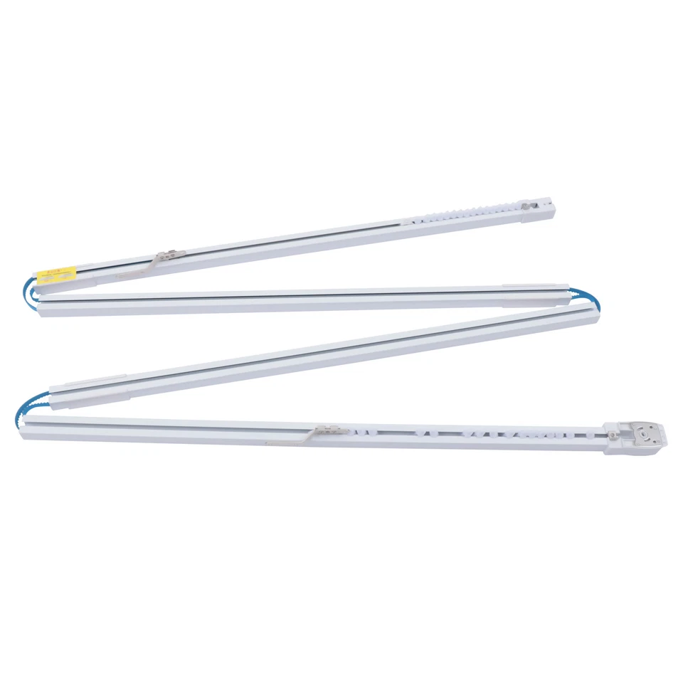 Cortinas inteligentes eléctricas sistema de cortinas con control remoto barra de cortina riel de riel Foto 4 de 4