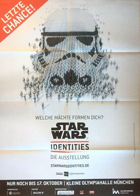 STAR WARS 2016 MÜNCHEN 1 + orig. Promo Poster -Werbe  Plakat - A0 F/U