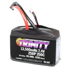 Trinity TRI-1007 7.4V 13500mAh 2S6P 250C Drag Racing LiPo Battery w/ XT90 Plug