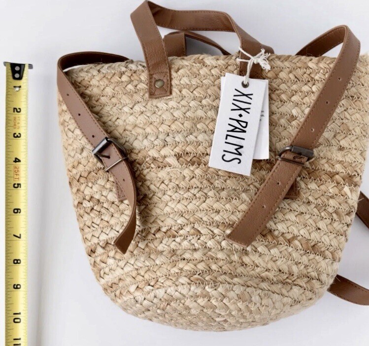 NEW!! The Shore Break Picnic Cooler Bag Straw Backpack by  display picture 3