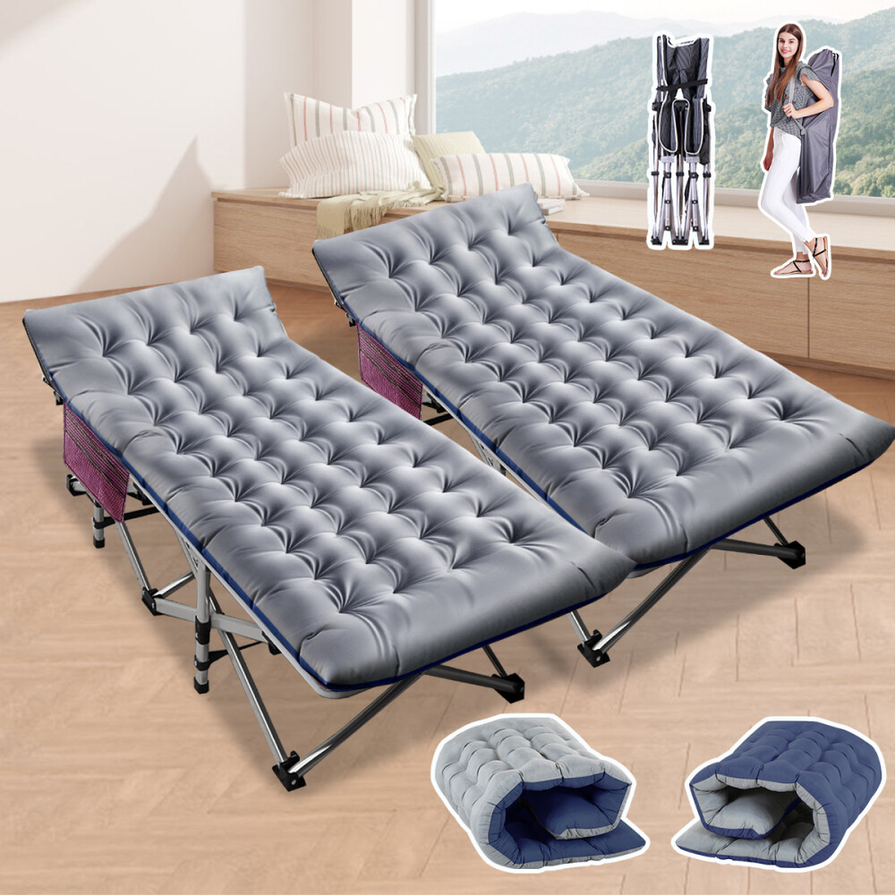 Cot Sheets Army Cot Mattress NAIZEA Folding Camping Cot Set Of Two