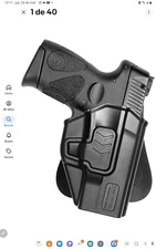 Tactical Scorpion Gear Polymer Paddle Level II Holster fits: Sig Sauer P365