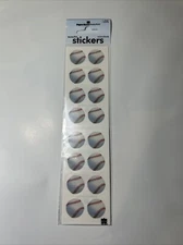 Paper House Productions Stickers ST-2058E Baseballs 2x4