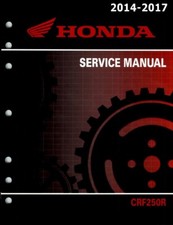 Manuale Officina Service Manual Honda CRF 250 2014 2017 [ENG]