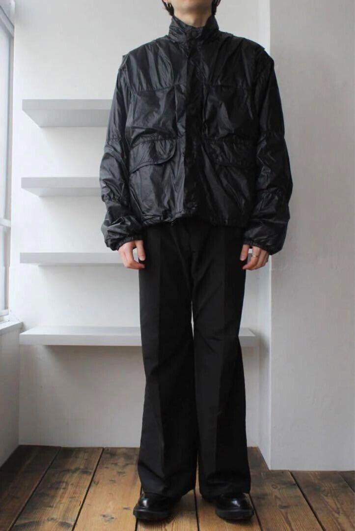 OUR LEGACY 23ss EXHALE PUFFA #0127 BLACK TECH 46 Size M OUR LEGACY 23ss EXHALE PUFFA #0127 BLACK TECH 46 Size M