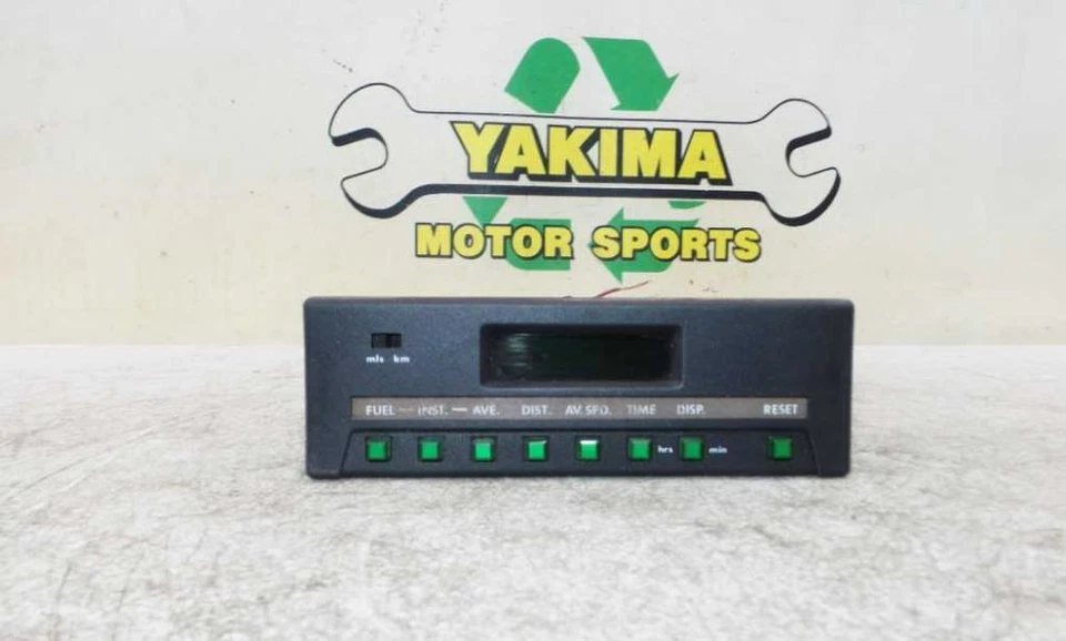 87-91 Jaguar XJS Radio AM FM Cassette Tape Player W/ Trip Time Display OEM - Image 2 of 4