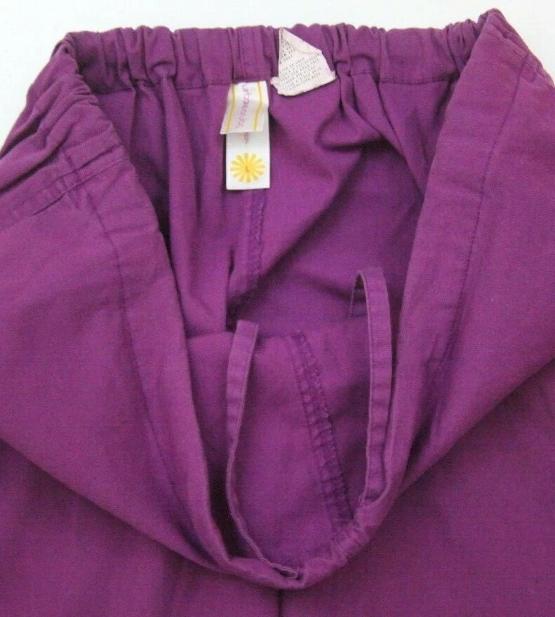 Pantalones de Enfermería Grandes Urbane Púrpura Bolsillos Poli Algodón Spandex 32 x 30 P36 Foto 3 de 4